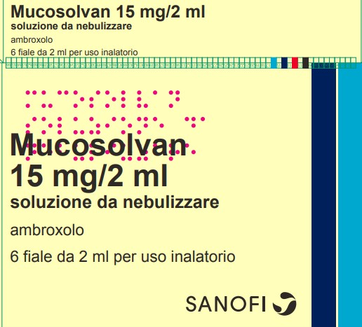 MUCOSOLVAN*NEBUL 6F 15MG 2ML - Farmacia Del Monaco