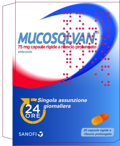 MUCOSOLVAN*20CPS 75MG RP - Farmacia Del Monaco