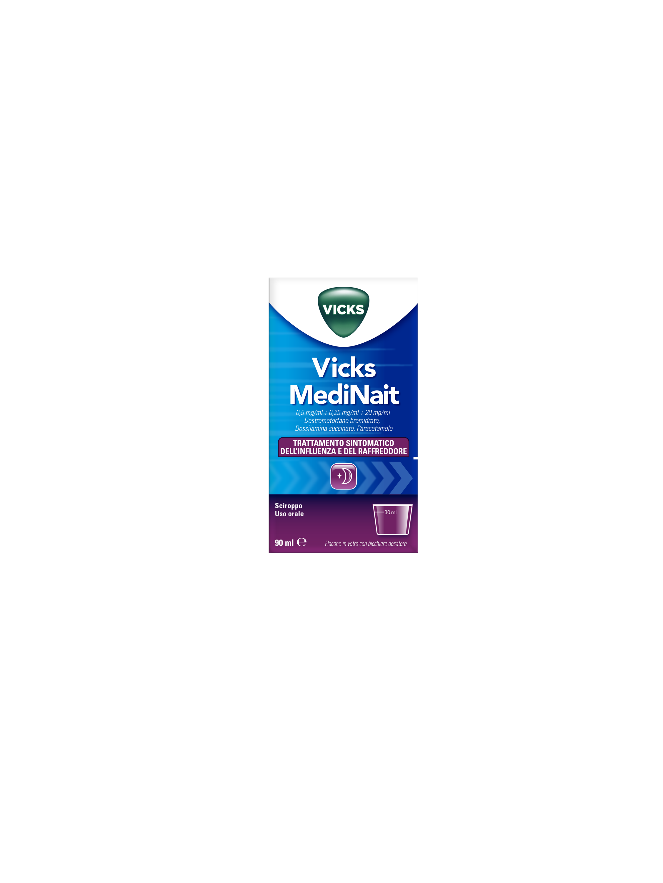 VICKS MEDINAIT*SCIR 90ML - Farmacia Del Monaco