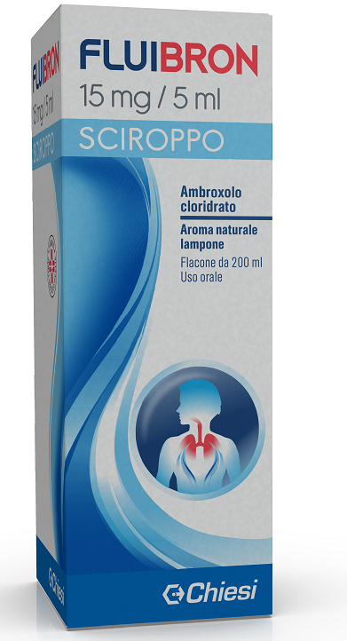 FLUIBRON*SCIR 200ML 15MG/5ML - Farmacia Del Monaco
