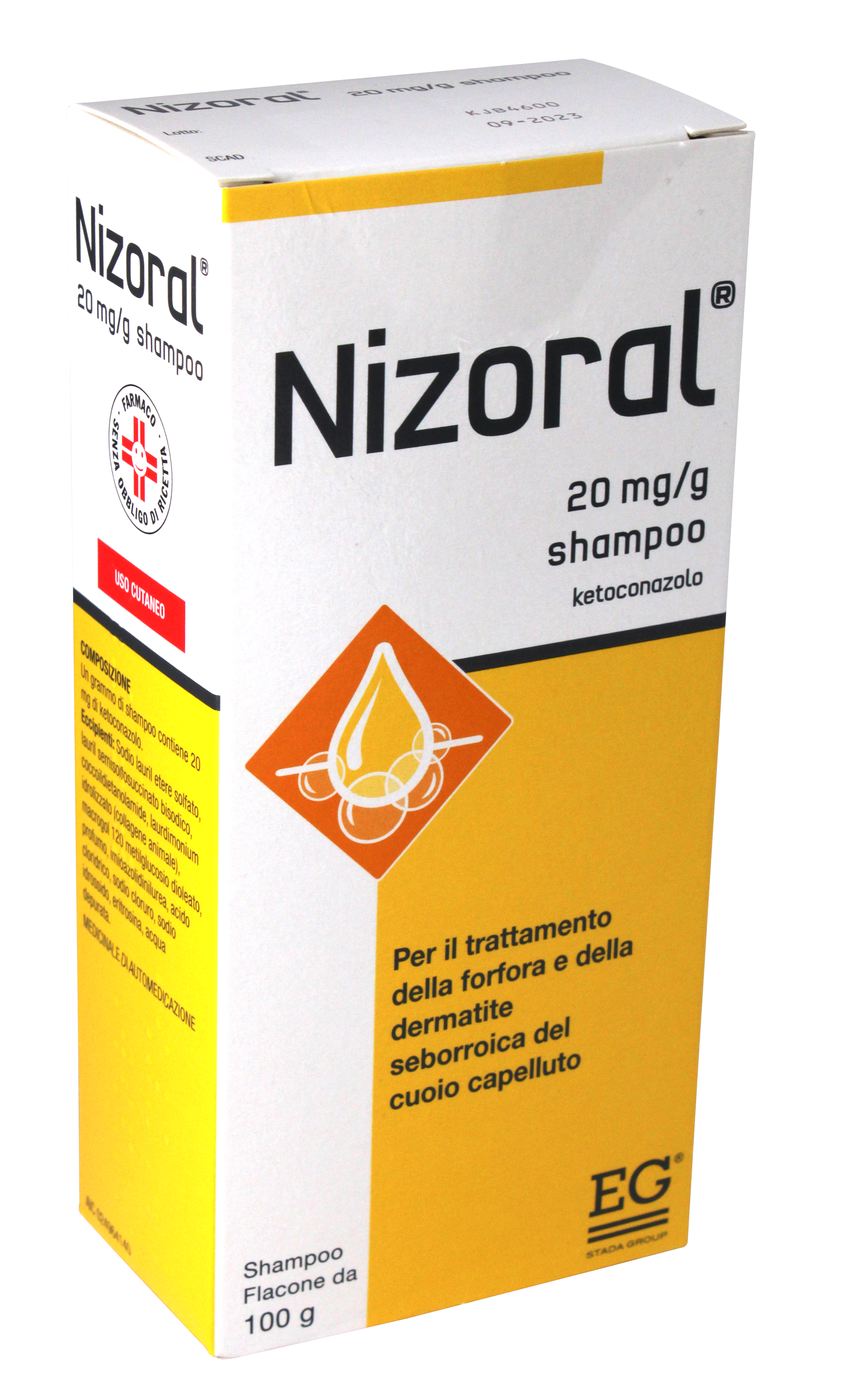 NIZORAL*SHAMPOO FL 100G 20MG/G - Farmacia Del Monaco