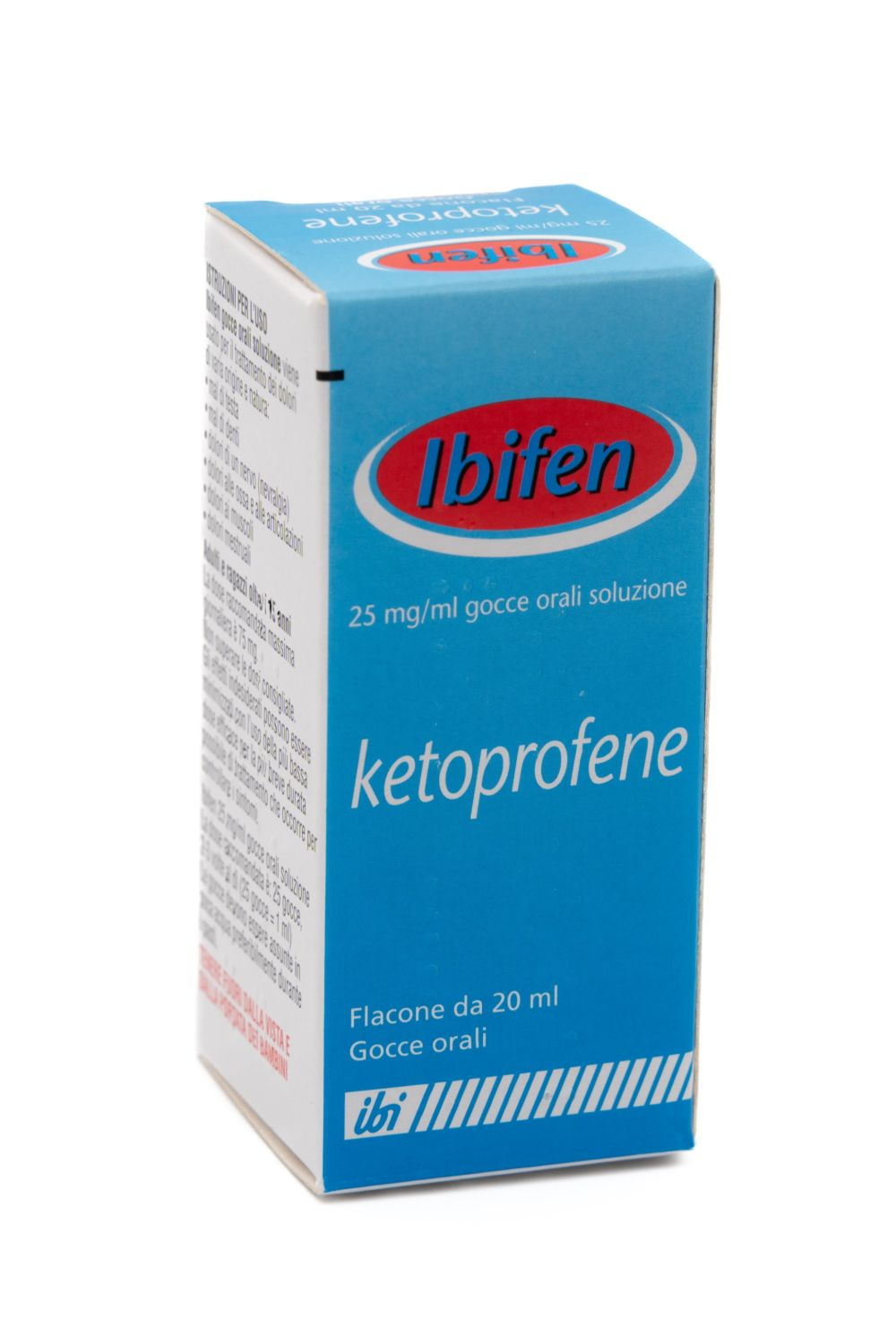 IBIFEN*OS GTT FL 20ML 25MG/ML - Farmacia Del Monaco