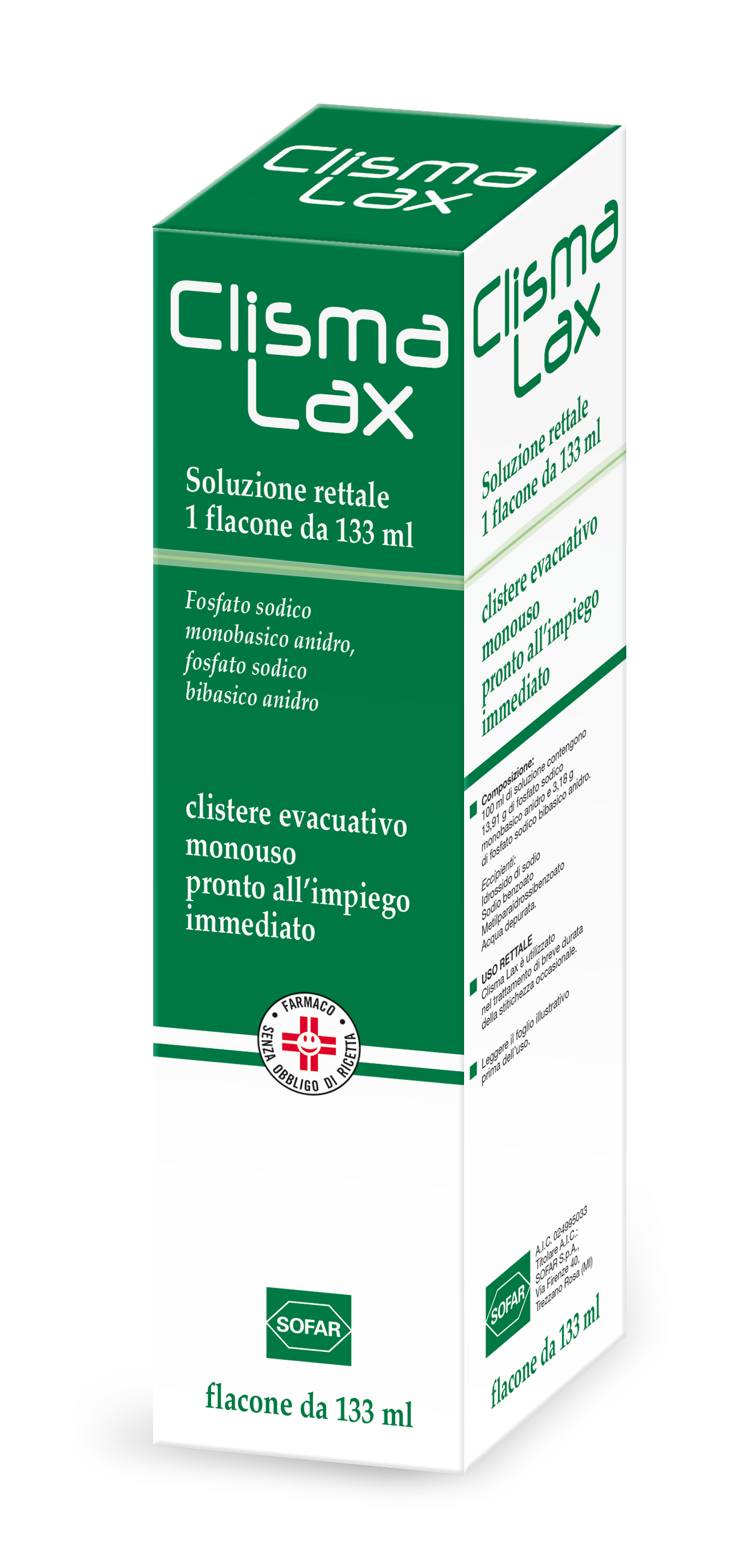 CLISMALAX*1CLISMA 133ML - Farmacia Del Monaco