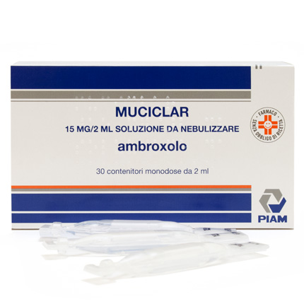 MUCICLAR*NEBUL 30FL 15MG 2ML - Farmacia Del Monaco