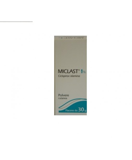 MICLAST*POLV CUT FL 30G 10MG/G - Farmacia Del Monaco