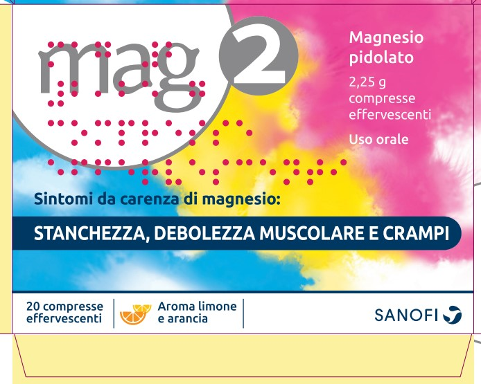 MAG 2*20CPR EFF 2,25G - Farmacia Del Monaco