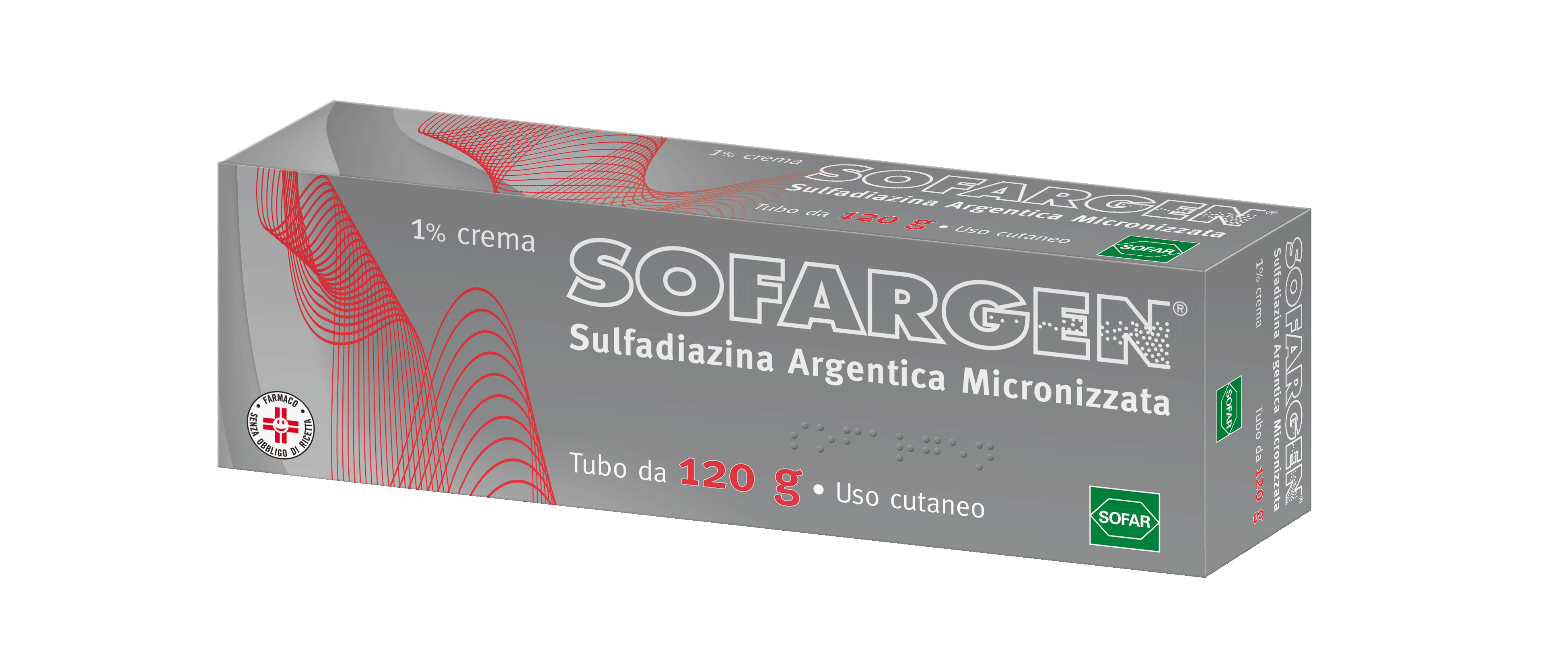 SOFARGEN*CREMA 120G 1% - Farmacia Del Monaco