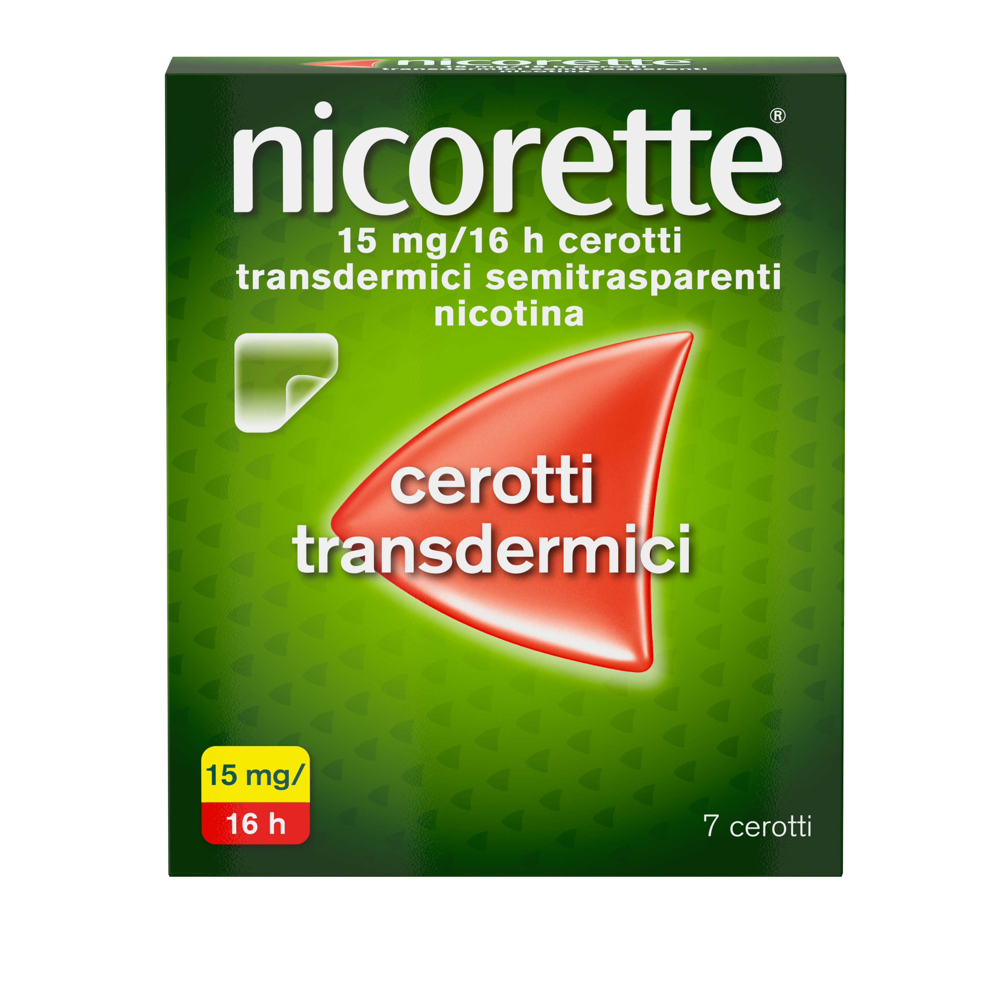 NICORETTE*7CER TRANSD 15MG/16H - Farmacia Del Monaco