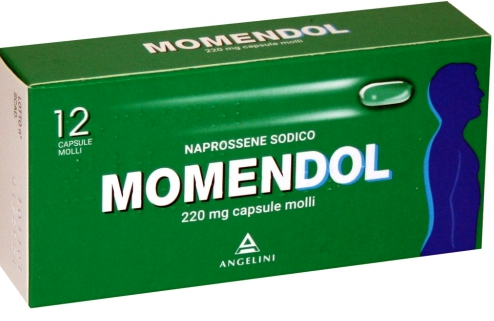 MOMENDOL*12CPS MOLLI 220MG - Farmacia Del Monaco