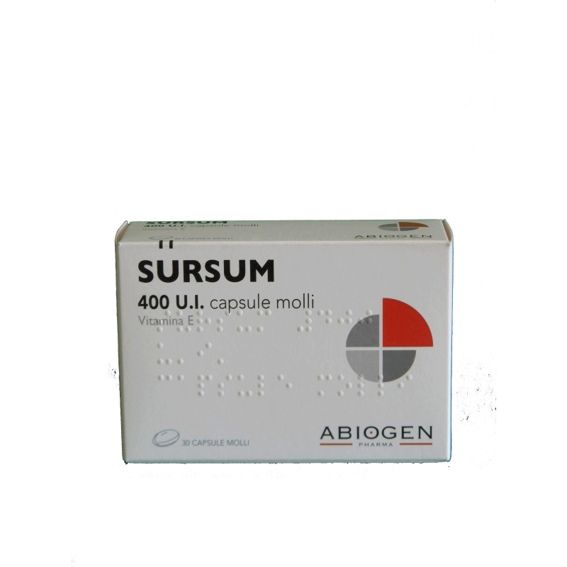 SURSUM*30CPS MOLLI 400UI - Farmacia Del Monaco