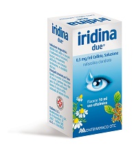 IRIDINA DUE*COLL 10ML 0,5MG/ML - Farmacia Del Monaco
