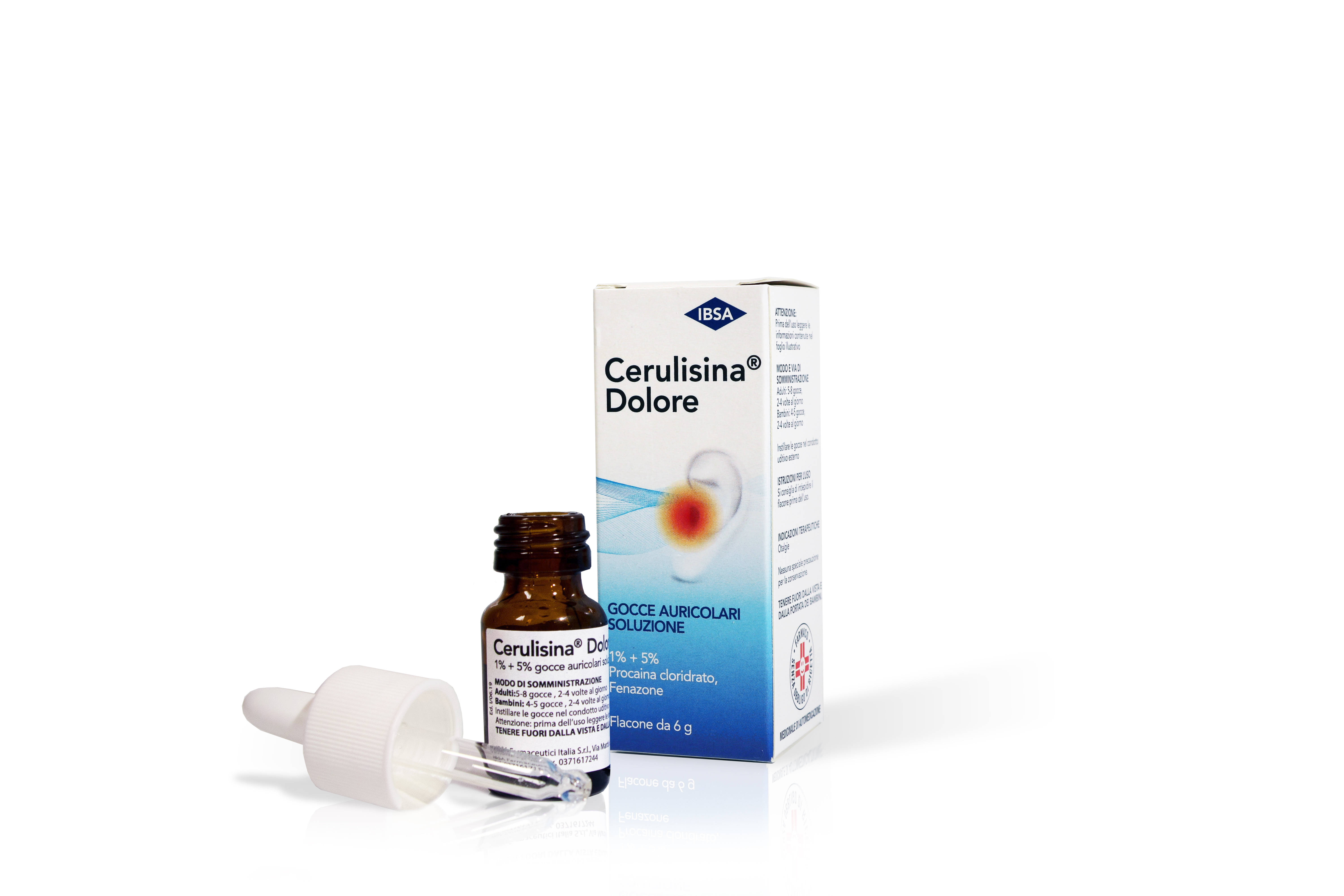 CERULISINA DOLORE*GTT OTO FL6G - Farmacia Del Monaco