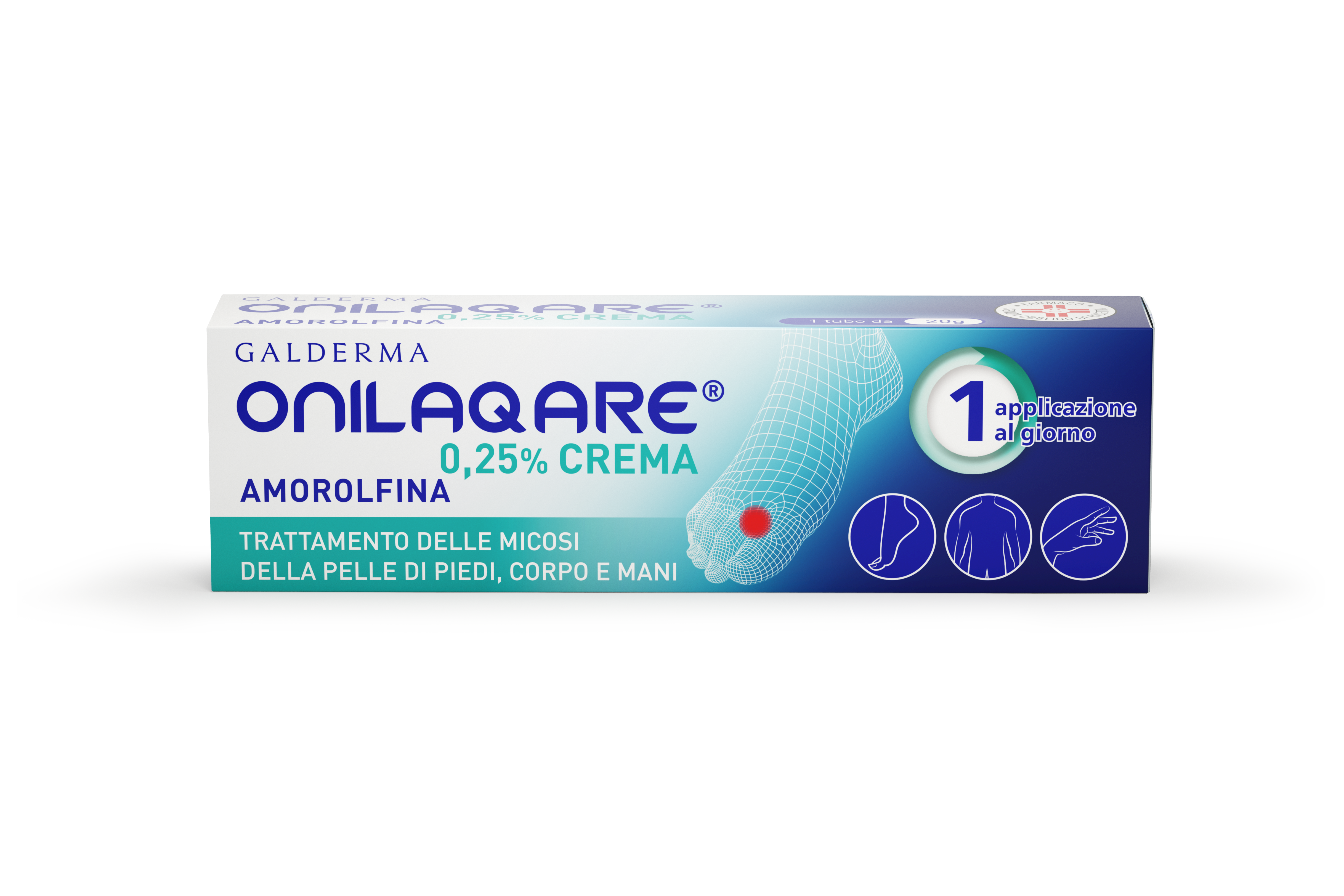 ONILAQARE*DERM CREMA 20G 0,25% - Farmacia Del Monaco