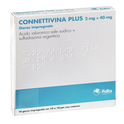 CONNETTIVINA PLUS*10GARZE10x10 - Farmacia Del Monaco