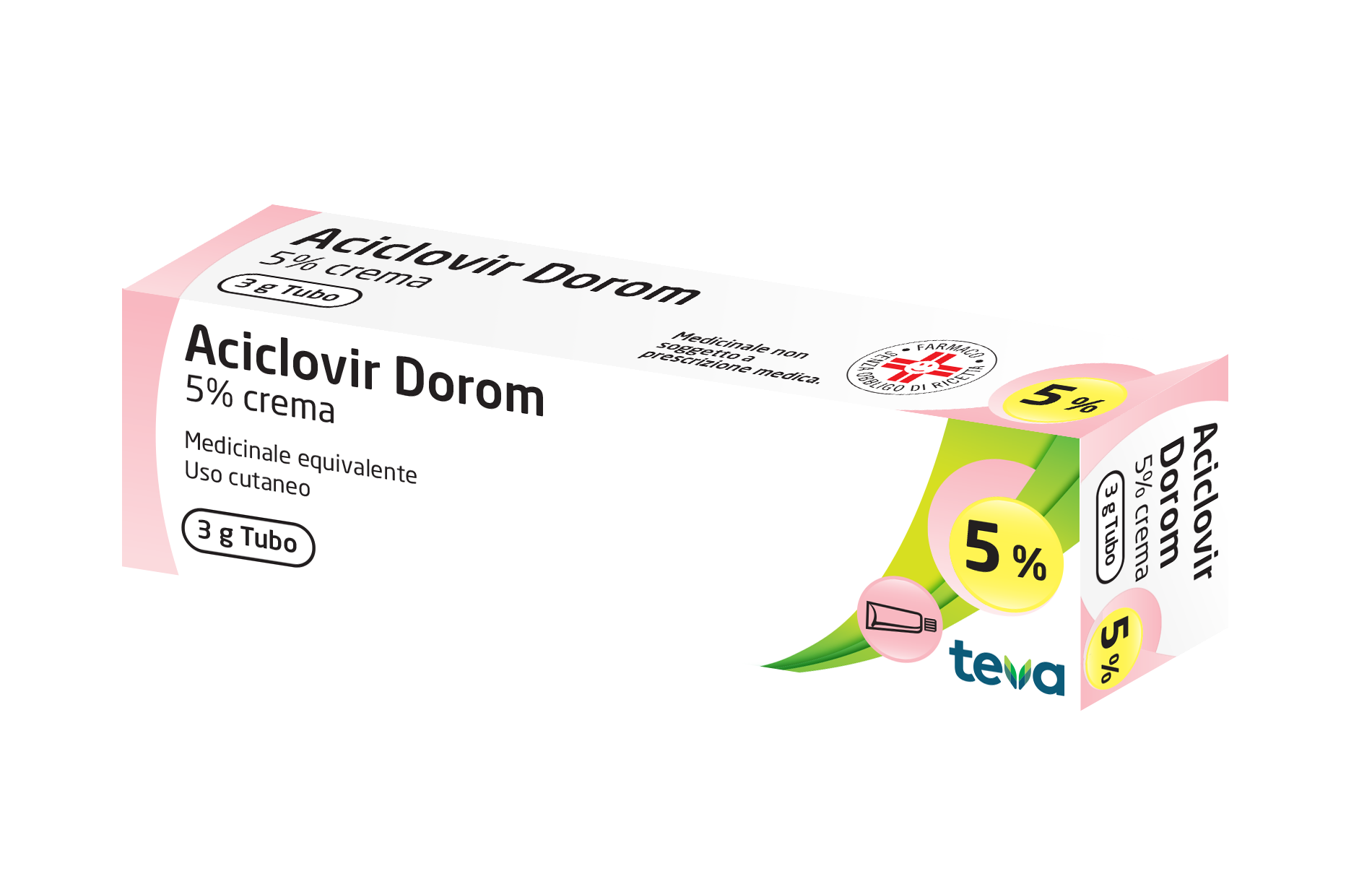 ACICLOVIR DOROM*CREMA 3G 5% - Farmacia Del Monaco