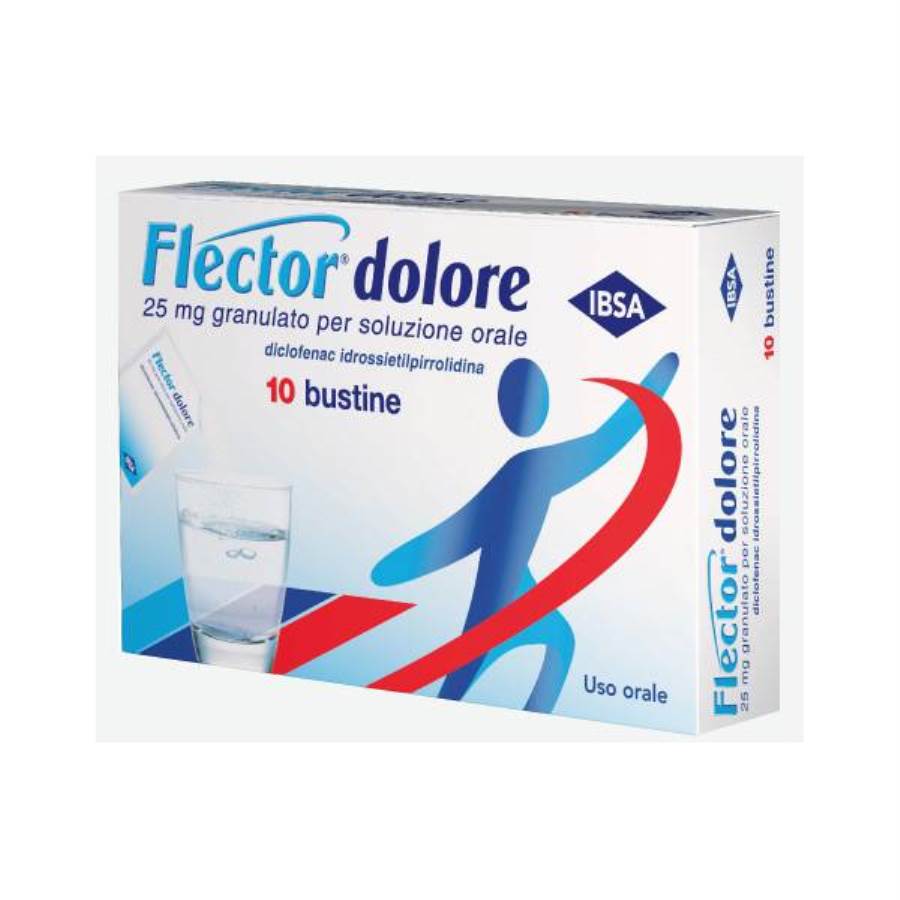 FLECTOR DOLORE*GRAT 10BUST25MG - Farmacia Del Monaco