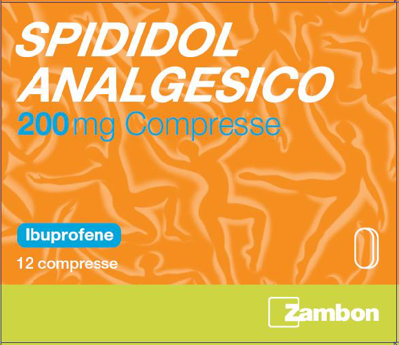 SPIDIDOL ANALG*12CPR 200MG - Farmacia Del Monaco