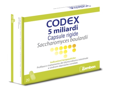 CODEX*20CPS 5MLD 250MG BLISTER - Farmacia Del Monaco