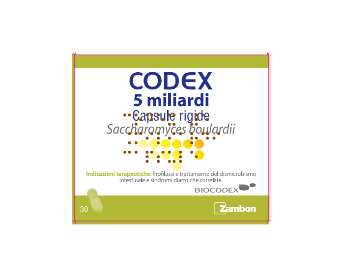 CODEX*30CPS 5MLD 250MG - Farmacia Del Monaco