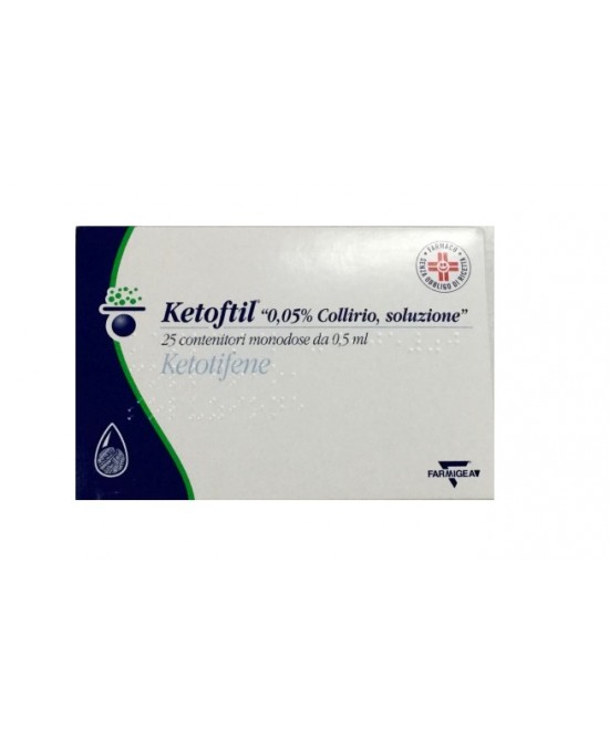 KETOFTIL*COLL25FL0,5ML0,5MG/ML - Farmacia Del Monaco