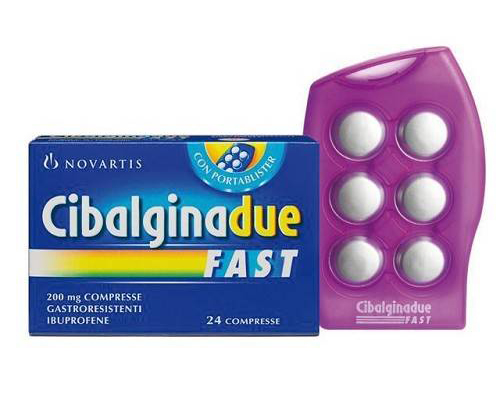 CIBALGINA DUE FAST*24CPR 200MG - Farmacia Del Monaco