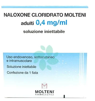 NALOXONE CLOR MOLT*F 0,4MG 1ML - Farmacia Del Monaco