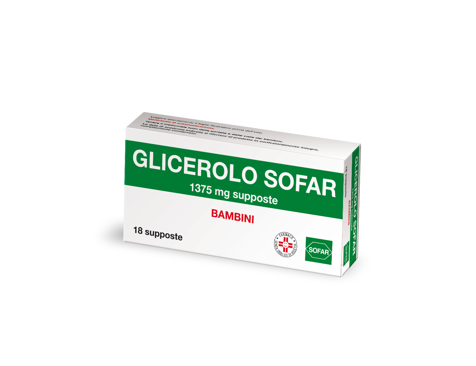 GLICEROLO ALFA*BB 18SUPP1375MG - Farmacia Del Monaco