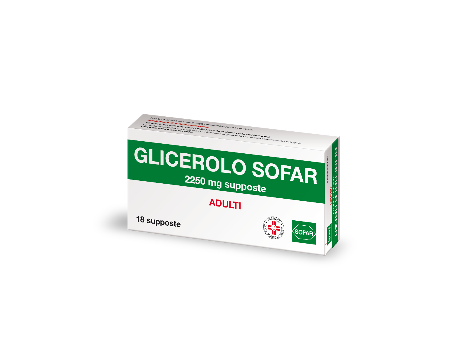 GLICEROLO ALFA*AD 18SUPP2250MG - Farmacia Del Monaco