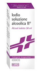 IODIO SOL ALCO II*30ML - Farmacia Del Monaco