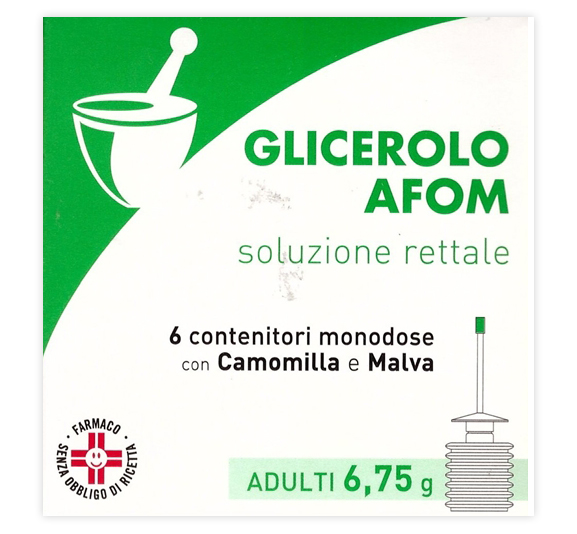 GLICEROLO AFOM*AD 6CONT 6,75G - Farmacia Del Monaco