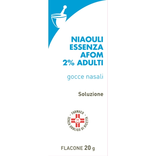 NIAOULI ESSENZA FA*2% GTT 20G - Farmacia Del Monaco