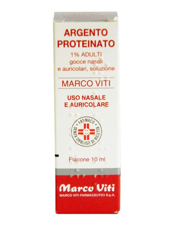 ARGENTO PROTEINATO*1% 10ML - Farmacia Del Monaco