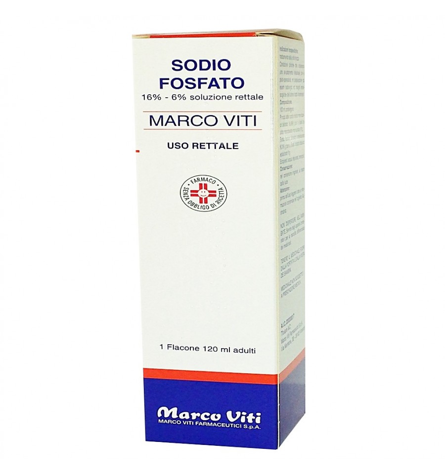 SODIO FOSFATO MV*SOL RET 120ML - Farmacia Del Monaco