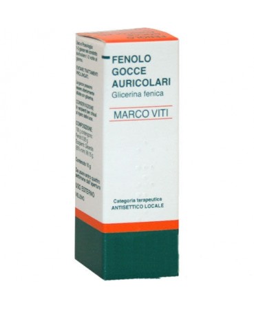 FENOLO MV*GTT OTO 10G1% - Farmacia Del Monaco