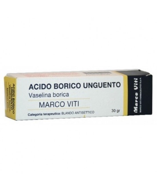 ACIDO BORICO MV*3% UNG 30G - Farmacia Del Monaco