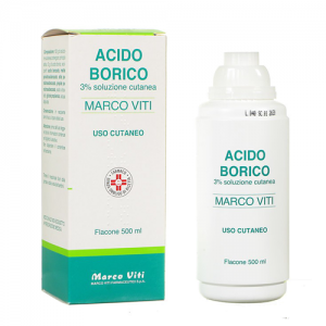 ACIDO BORICO MV*3% 500ML - Farmacia Del Monaco