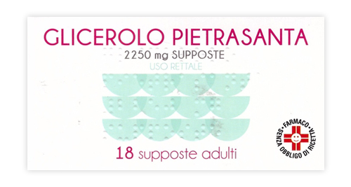 GLICEROLO*AD 18SUPP 2250MG - Farmacia Del Monaco