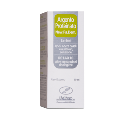 ARGENTO PROTEINATO*0,5% 10ML - Farmacia Del Monaco