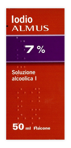 IODIO ALMUS*50ML 7%+5% - Farmacia Del Monaco