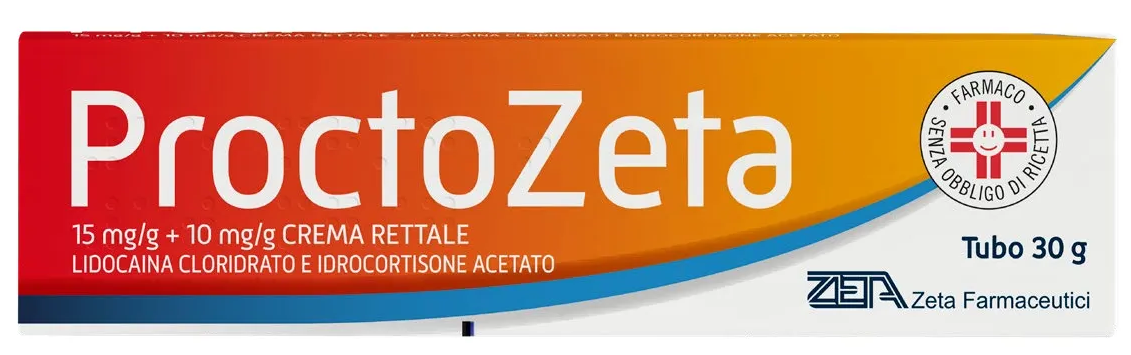 PROCTOZETA*CR 30G 15+10MG/G - Farmacia Del Monaco