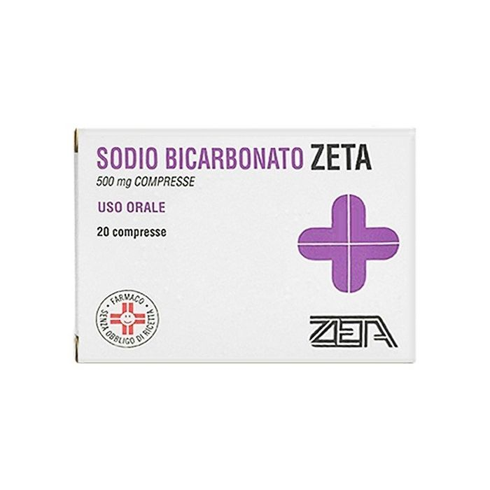 SODIO BICARB*20CPR 500MG - Farmacia Del Monaco