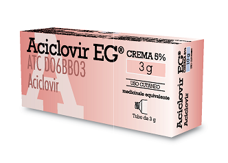 ACICLOVIR EG*CR 3G 5% - Farmacia Del Monaco