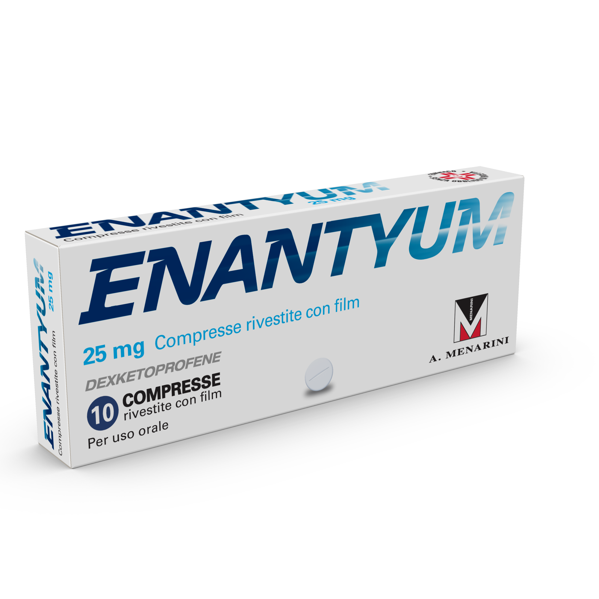 ENANTYUM*10CPR RIV 25MG - Farmacia Del Monaco