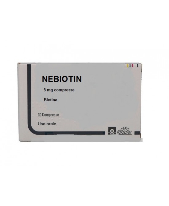NEBIOTIN*30CPR 5MG - Farmacia Del Monaco