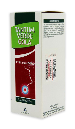 TANTUM VERDE GOLA*COLLUT 160ML - Farmacia Del Monaco