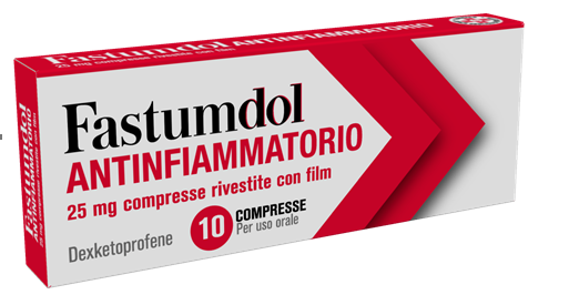 FASTUMDOL ANTINF*10CPR 25MG - Farmacia Del Monaco