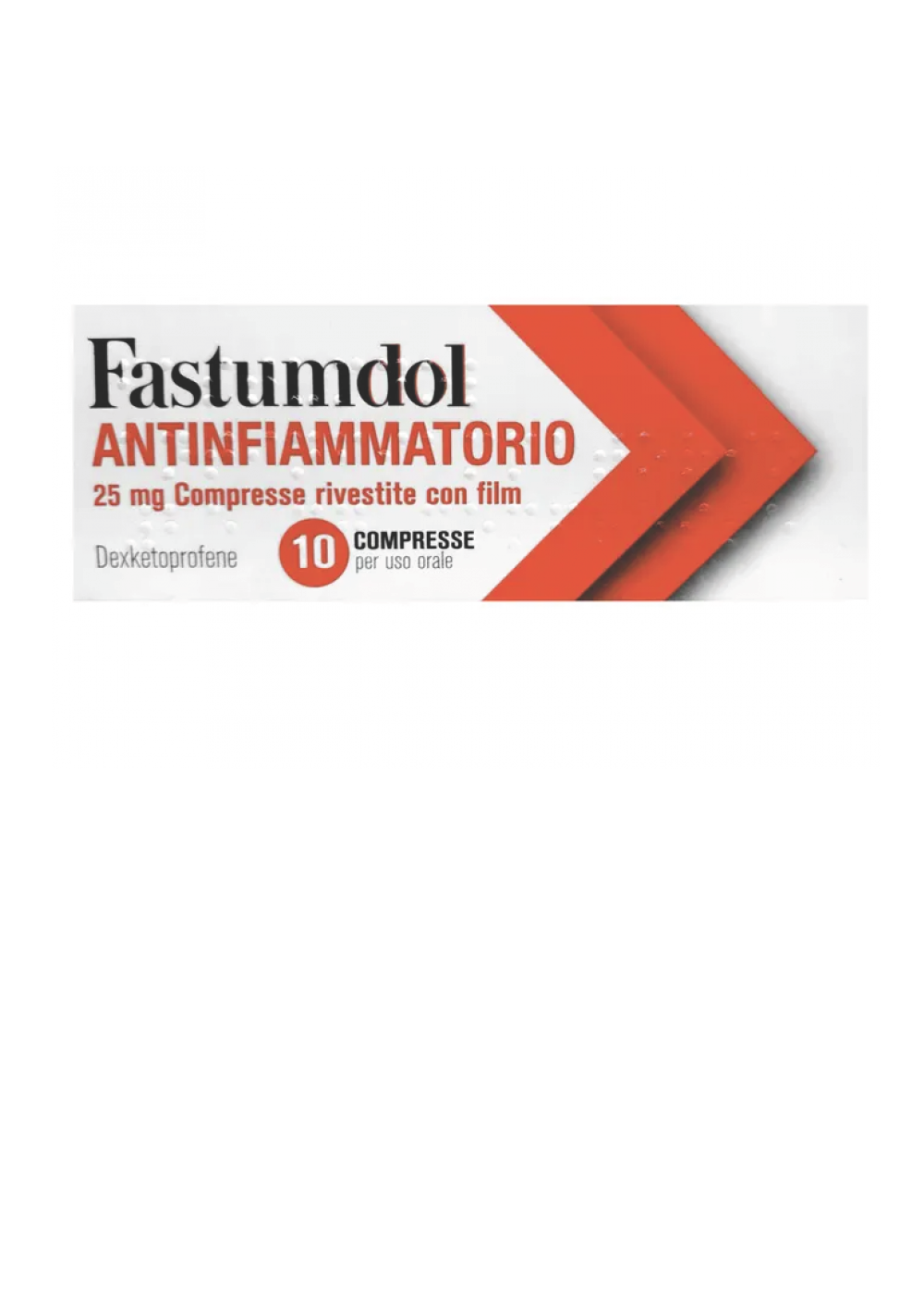 FASTUMDOL ANTINF*10CPR 25MG - Farmacia Del Monaco