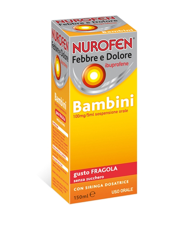 NUROFEN FEBBRE D*BB100MG/5ML F - Farmacia Del Monaco