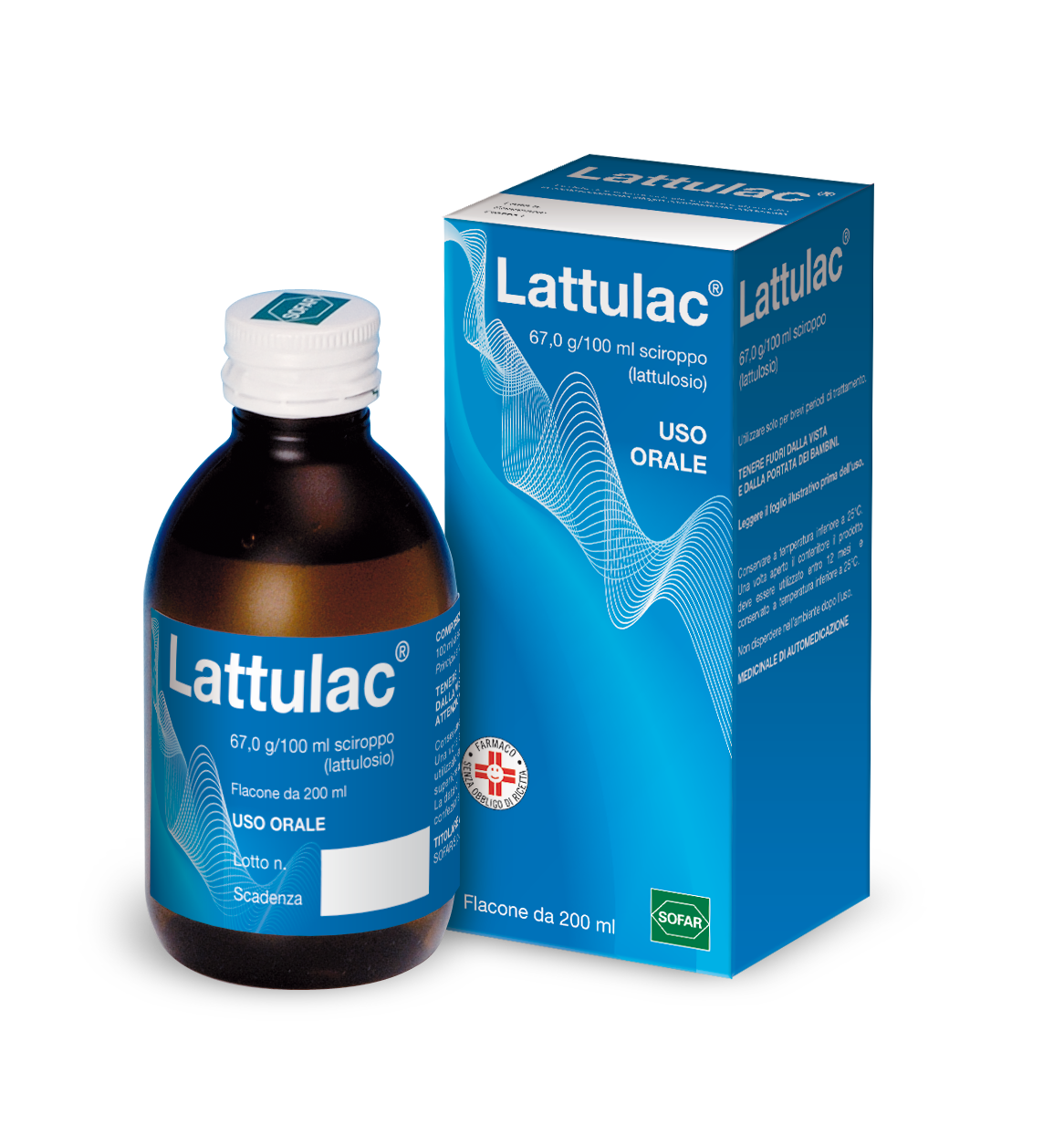 LATTULAC*SCIR 200ML 67G/100ML - Farmacia Del Monaco