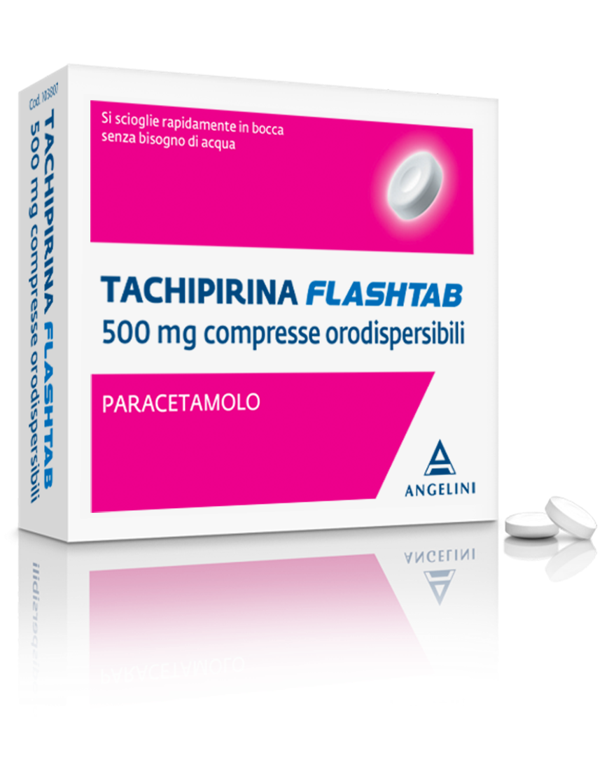 TACHIPIRINA FLASHTAB*16CPR 500 - Farmacia Del Monaco